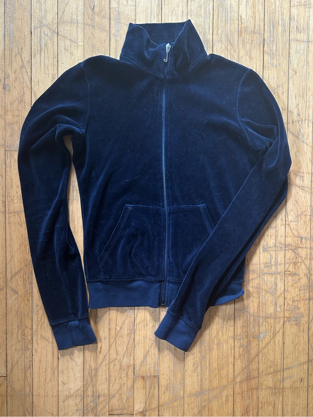 Vintage Juicy Couture Navy Zip Up